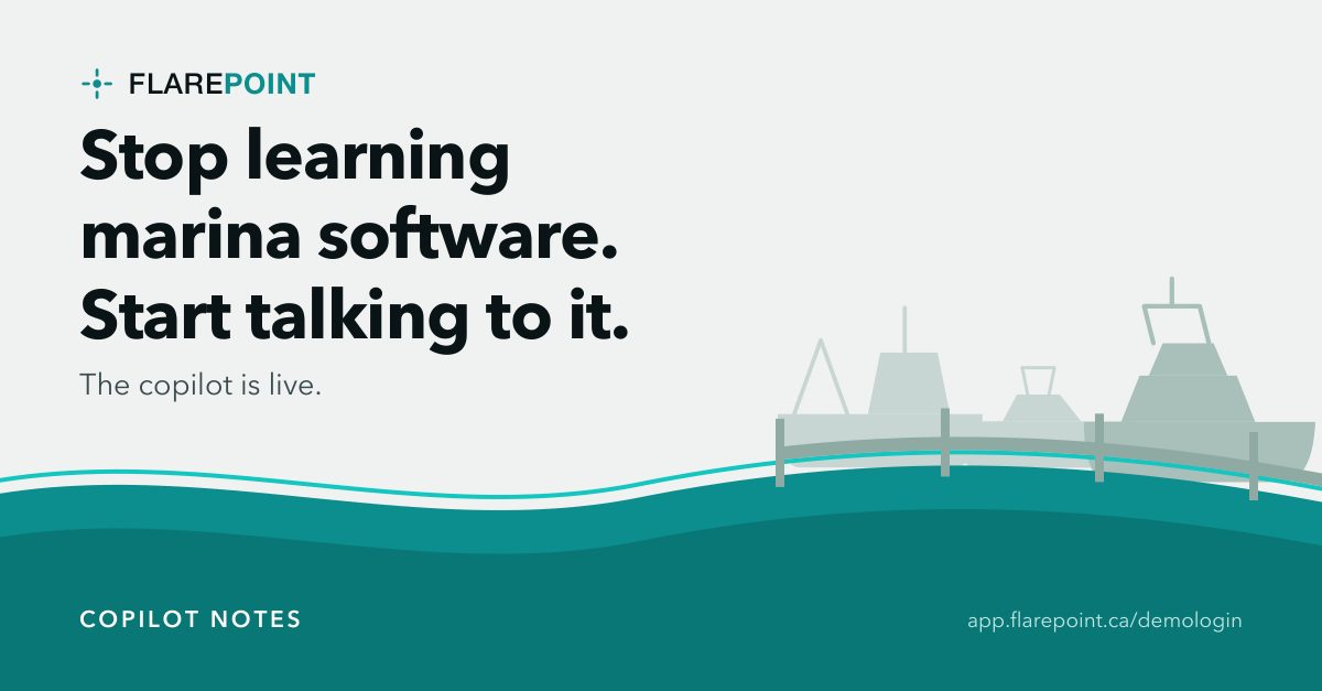 Cover: Stop learning marina software. Start talking to it.